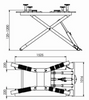 2,7 Ton verplaatsbare bandenbrug / poetsbrug